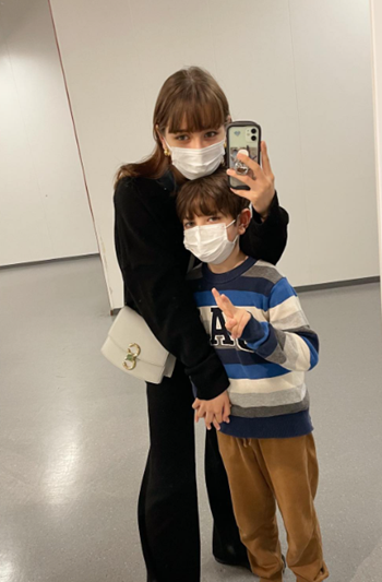 嵐莉菜と弟