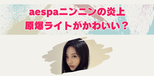 aespa（エスパ）のニンニンが炎上したことをまとめて書いた記事の内部リンク