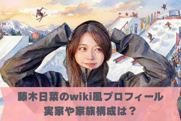 藤木日菜のwiki風プロフィール|家族構成や実家について調査