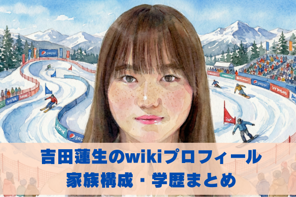 吉田蓮生のwiki風プロフィール|家族構成や学歴についてまとめ