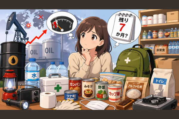 供給リスクに備える備蓄リスト33選｜石油備蓄の残り7か月は嘘？